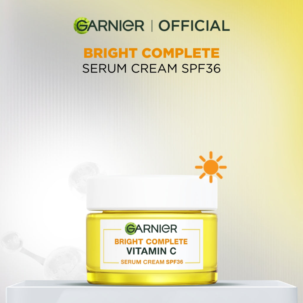 GARNIER Moisturizer ALL VARIANT 50ml Vitamin C Ceramide Barrier Moisturizer Gel Hydrating Day Cream Tone Up Glowing Skincare Water Gel Krim Siang Pelembab wajah cerah brightening cream pemutih wajah mois mosturizer mousturizer