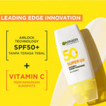 GARNIER Super UV Serum Sunscreen ALL VARIANT SPF 50+ PA++++ Vitamin C Skincare - 30ml Sunblock Mencerahkan Wajah sunscreen spf 50 pa ++++ Tabir Surya Sunscreen Spray
