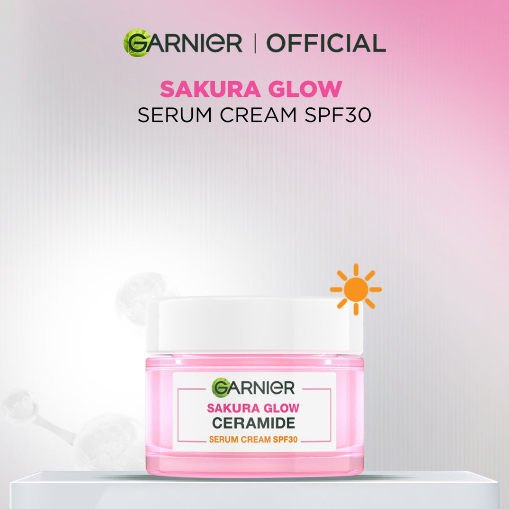 GARNIER Moisturizer ALL VARIANT 50ml Vitamin C Ceramide Barrier Moisturizer Gel Hydrating Day Cream Tone Up Glowing Skincare Water Gel Krim Siang Pelembab wajah cerah brightening cream pemutih wajah mois mosturizer mousturizer