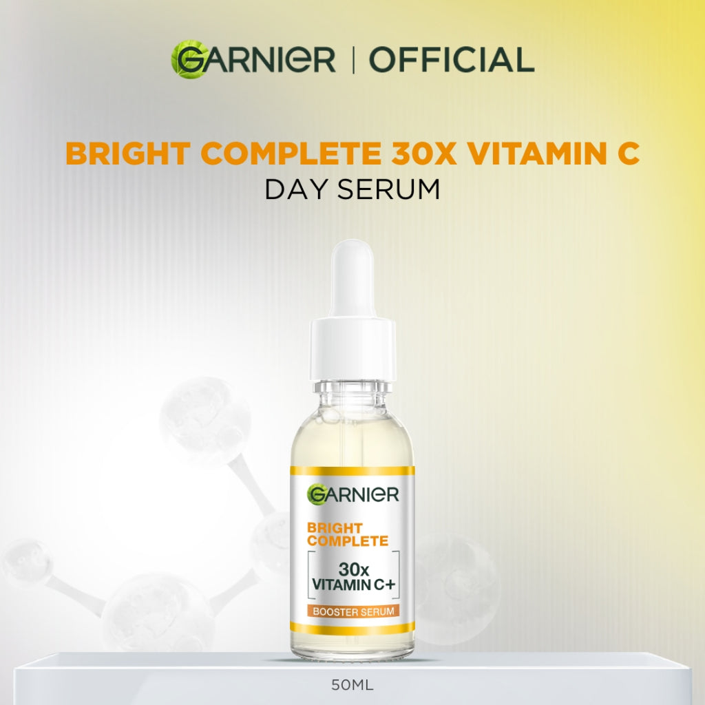 GARNIER Serum Skincare ALL VARIANT Serum Mencerahkan Wajah Vitamin C Ceramide Salycilic Acid Night Peeling Serum 15ml 30ml 50ml Cocok untuk semua jenis kulit Serum Pagi & Malam