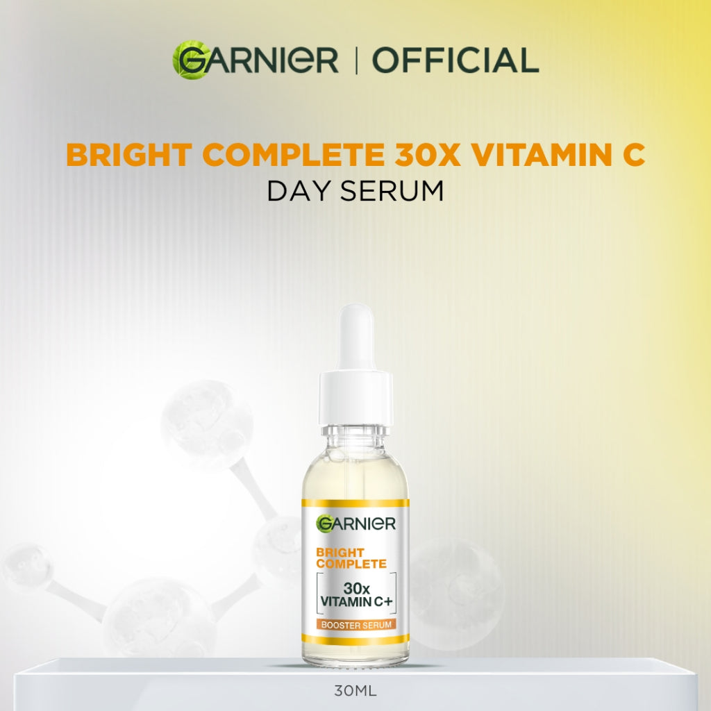 GARNIER Serum Skincare ALL VARIANT Serum Mencerahkan Wajah Vitamin C Ceramide Salycilic Acid Night Peeling Serum 15ml 30ml 50ml Cocok untuk semua jenis kulit Serum Pagi & Malam