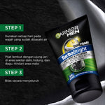 [PAKET HEMAT ISI 2] GARNIER Men Facial Wash Turbo Bright Super Duo Foam Skincare 100ml Sabun Cuci Muka Pria Face Wash Pembersih Wajah Sabun Muka Glowing dan Memutihkan