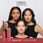 [PAKET HEMAT 2PCS] L’Oréal Paris Twinpack Infallible Matte Resistance Liquid Lipstick for 16H Long Lasting Matte Lips, Transfer Proof, Smudge Proof, Longwear Hydrating Comfort