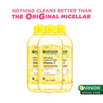 (PAKET HEMAT ISI 3) Garnier Micellar Water Vitamin C - 400 ml - Skincare Pembersih Wajah & Makeup Kulit Cerah