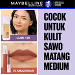 MAYBELLINE OFFICIAL Paket Transferproof Bundle Superstay Lumi Matte + Matte Ink