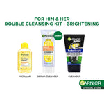 GARNIER MEN Paket Skincare Pria Lengkap Isi 2pcs 3pcs Men Face Care - Micellar Water Face Wash Serum Cleanser Moisturizer Gel Sunscreen