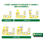 GARNIER Paket Skincare 1 Set Lengkap Vitamin C Brightening 2pcs 3pcs 5pcs| Day Cream Tone Up Mencerahkan Moisturizer Pelembab Facial Wash Sunscreen
