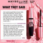MAYBELLINE OFFICIAL Daily Eye Makeup Bundle Hypercurl Waterproof Mascara + Tattoo Liner 48H Liquid Pen Eyeliner Waterproof Tahan 48 Jam