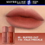 MAYBELLINE OFFICIAL Paket Ombre Superstay Teddy Tint Nudes 2 pcs - Soft Matte Tahan 12 Jam Ombre Set Lipstick Long Lasting Transferproof Waterproof Tahan Lama Lip Tint Lip Velvet Lipstik