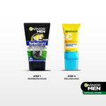 [PAKET HEMAT ISI 2] GARNIER Men Value Skincare Set | Face Wash + Sunscreen SPF 50 PA ++++ | Moisturizer Serum Brightening Sabun Cuci Muka Pria Facial Wash Foam