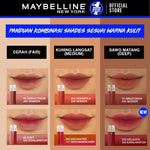 MAYBELLINE OFFICIAL Paket Hemat Superstay Matte Ink 2 pcs Ombre Set Lipstick - Long Lasting
