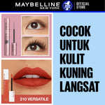 MAYBELLINE OFFICIAL Long Lasting Duo - Sky High Mascara + Superstay Matte Ink | Paket Mascara Lipstick Tahan Lama Waterproof Transferproof Maskara Lipstik