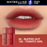 MAYBELLINE OFFICIAL Paket Ombre Superstay Teddy Tint Nudes 2 pcs - Soft Matte Tahan 12 Jam Ombre Set Lipstick Long Lasting Transferproof Waterproof Tahan Lama Lip Tint Lip Velvet Lipstik