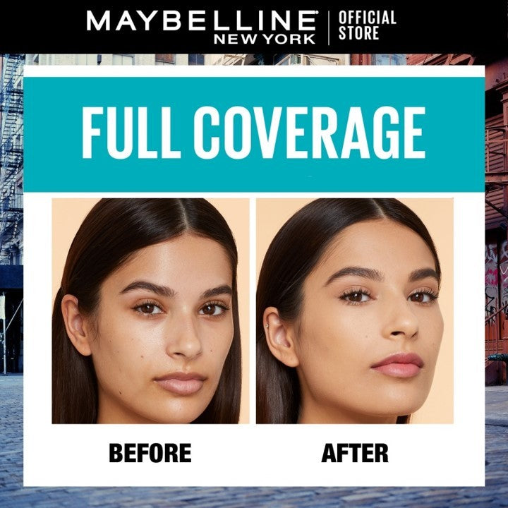 Maybelline Paket Makeup FIT ME Compact Powder + FIT ME Liquid Foundation FREE GIFT | Oil Control Tahan Lama