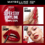 MAYBELLINE OFFICIAL Paket Hemat Superstay Vinyl Ink 2 pcs Ombre Set Lipstick Long Lasting