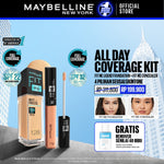 MAYBELLINE OFFICIAL All Day Coverage Kit : Fit Me Liquid Foundation + Fit Me Concealer