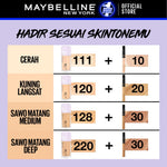 MAYBELLINE OFFICIAL Radiant Matte Duo : Superstay Lumi Matte Foundation + Fit Me Concealer