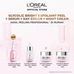 [BARU] Paket Skincare Glycolic Bright Exfoliant Peel, Moisturizer, Serum, Sunscreen, Cleanser, Full Kit Paket | Peeling Solution Hasil Seperti Peeling Profesional Di Rumah Menyamarkan Noda Hitam Bekas Jerawat Acne | Eksfoliasi Kulit Mati