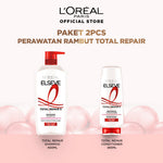 [PAKET HEMAT 2PCS] Elseve Hair Care Shampoo + Conditioner | Perawatan Rambut Kering, Rontok, Rusak, Lepek & Berminyak | Hair Treatment for Dry, Damaged, Hair Loss, Greasy, Oily | Hyaluronic Acid | Salicylic Acid | Ceramide