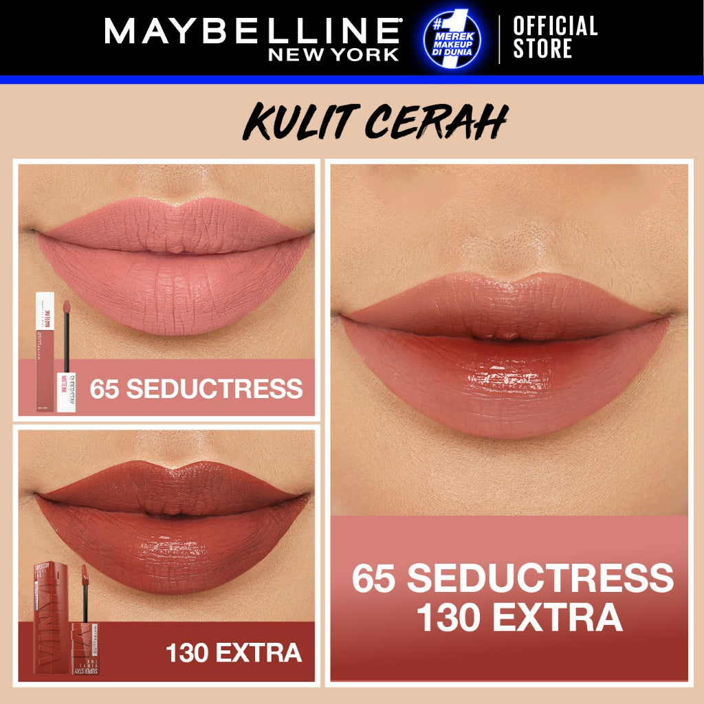 MAYBELLINE OFFICIAL 3D Ombre Lip Packages : Matte & Shine Duo (Superstay Matte Ink + Superstay Vinyl Ink)
