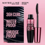 MAYBELLINE OFFICIAL Daily Eye Makeup Bundle Hypercurl Waterproof Mascara + Tattoo Liner 48H Liquid Pen Eyeliner Waterproof Tahan 48 Jam