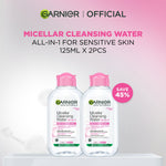 [PAKET HEMAT ISI 2] GARNIER Micellar Water 125ml ALL VARIANT Skincare Cleansing - Pembersih Wajah & Make up untuk Kulit Sensitif Micellar Cleansing Water Paket Skincare 1 set lengkap