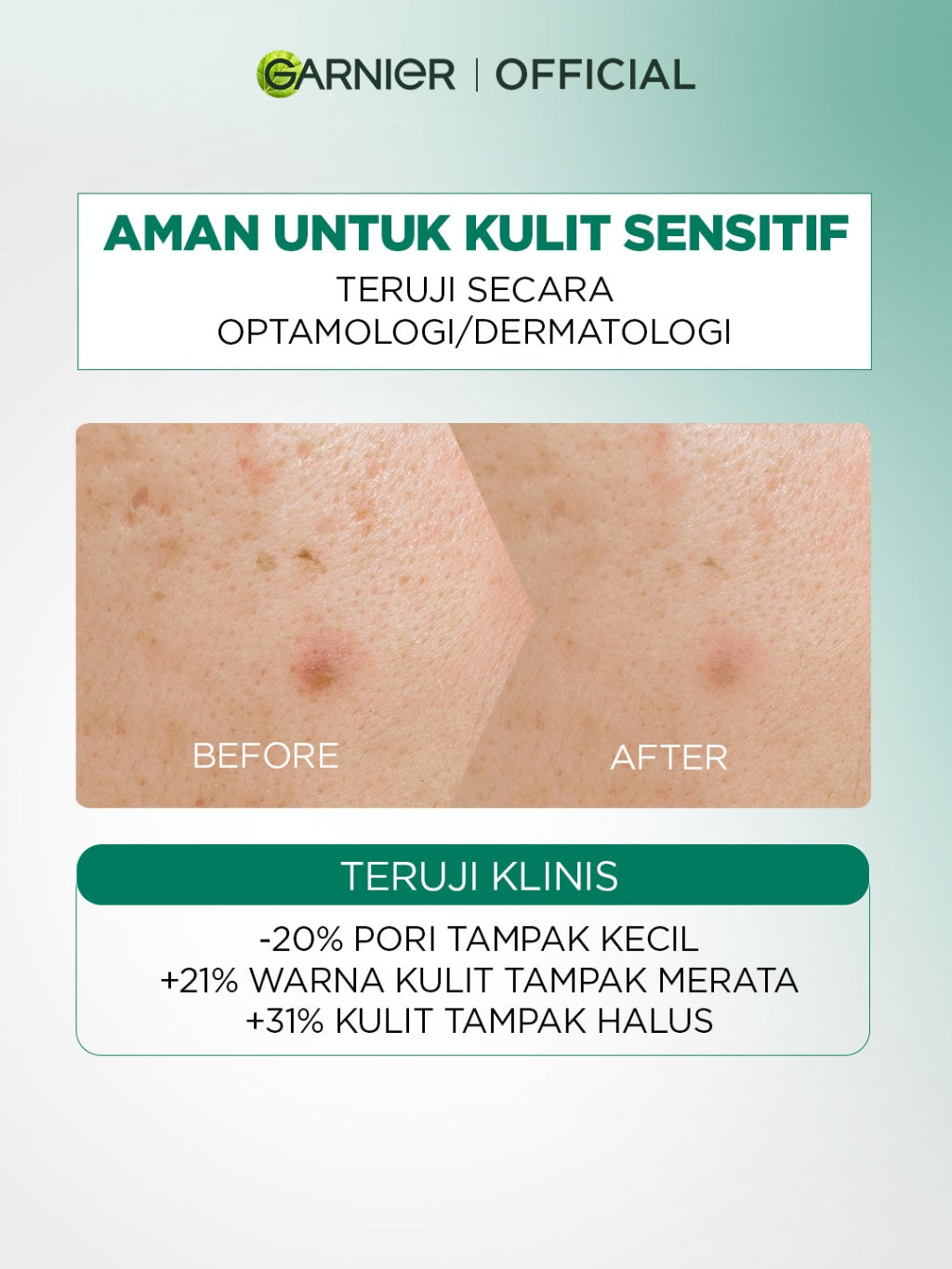 BARU Garnier Micellar Water Peeling Exfoliating 1% AHA + PHA - 400ml Skincare Pembersih Wajah & Make up untuk mengangkat sel kulit mati