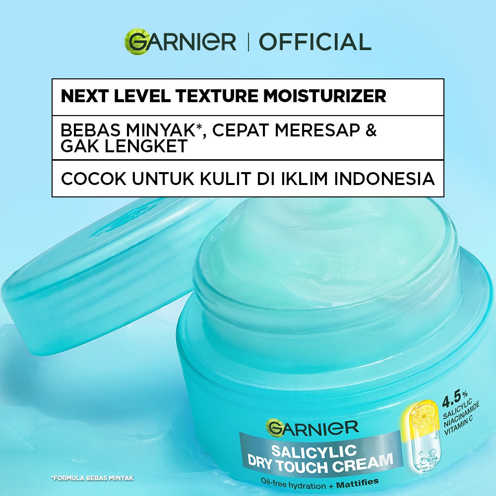 GARNIER Moisturizer ALL VARIANT 50ml Vitamin C Ceramide Barrier Moisturizer Gel Hydrating Day Cream Tone Up Glowing Skincare Water Gel Krim Siang Pelembab wajah cerah brightening cream pemutih wajah mois mosturizer mousturizer