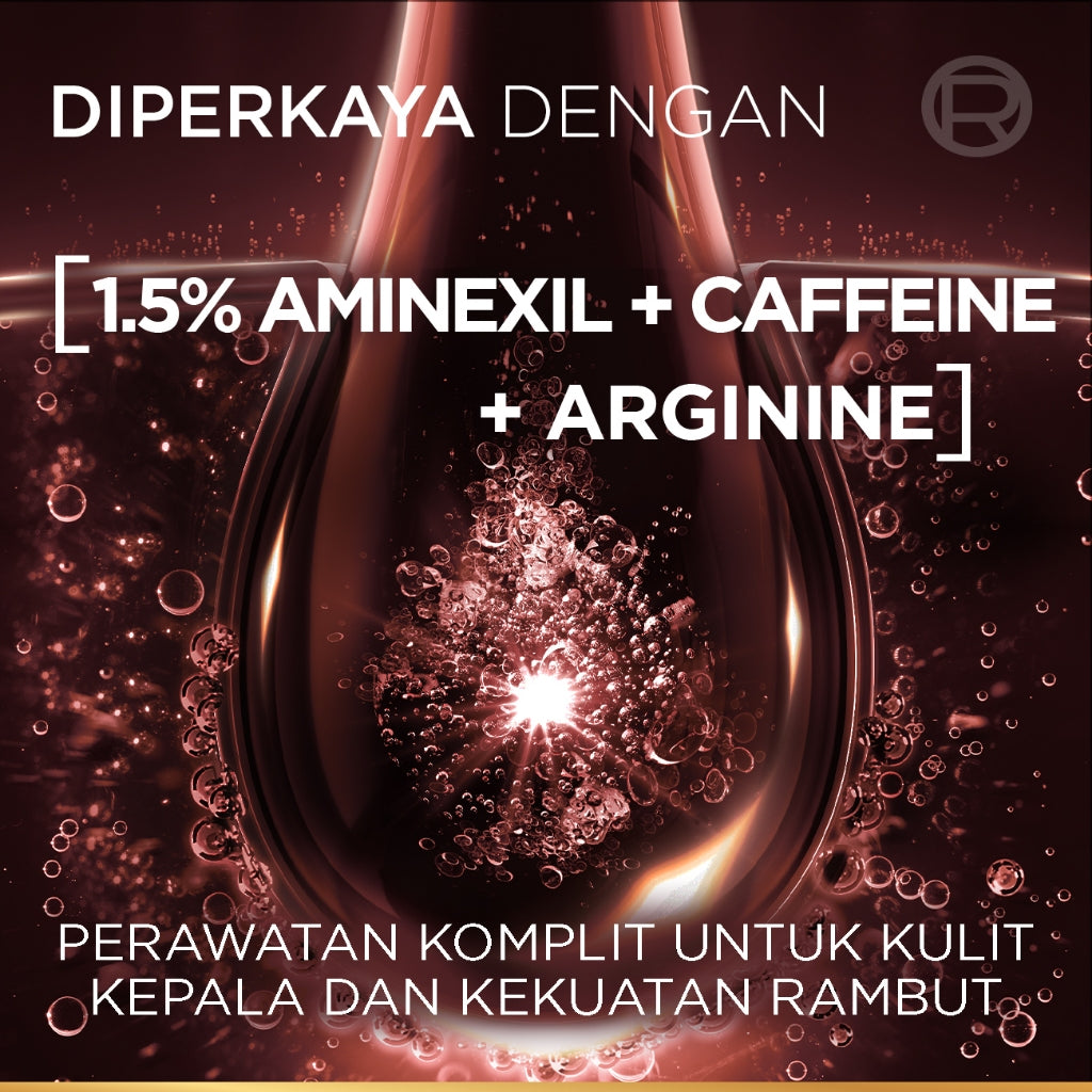 [BARU] L'Oreal Paris Elseve Aminexil Serum  - Anti Hair-Fall Serum With Aminexil - 102ml -  Perawatan Kekuatan Rambut, yang Rambutnya patah , Rambut Rontok, Serum Kulit Kepala.