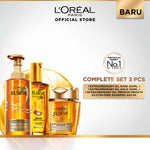 [BARU] L'Oreal Paris Elseve Extraordinary Oil Mask 250mL | Refill Mask 250mL | Nutrisi Rambut Kering, Kusam, dan Rusak | Untuk Rambut Frizzy - Kusut