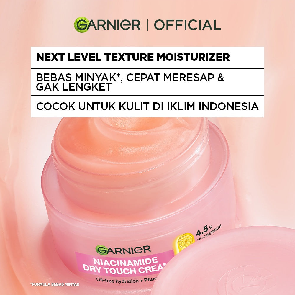 GARNIER Moisturizer ALL VARIANT 50ml Vitamin C Ceramide Barrier Moisturizer Gel Hydrating Day Cream Tone Up Glowing Skincare Water Gel Krim Siang Pelembab wajah cerah brightening cream pemutih wajah mois mosturizer mousturizer