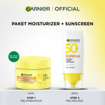 [PAKET HEMAT ISI 2] GARNIER Super UV Serum Sunscreen ALL VARIANT SPF 50+ PA++++ Vitamin C Skincare - 30ml Sunblock Mencerahkan Wajah Sunscreen SPF 50 PA ++++