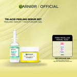 GARNIER Tri Acid Renew Peeling Serum Exfoliasi Wajah - Glass Skin AHA BHA PHA 10% Niacinamide 5% Skincare Exfoliating Renewal Concentrate kulit ideal daily safe for sensitive skin exfoliant serum mencerahkan wajah