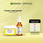 GARNIER Paket Skincare 1 Set Lengkap Vitamin C Brightening 2pcs 3pcs 5pcs| Day Cream Tone Up Mencerahkan Moisturizer Pelembab Facial Wash Sunscreen