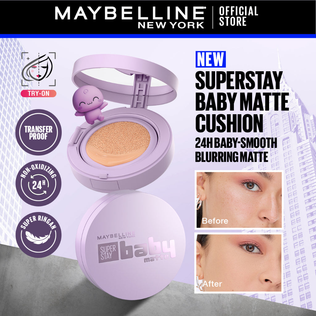 MAYBELLINE OFFICIAL Superstay Baby Matte Cushion + Refill