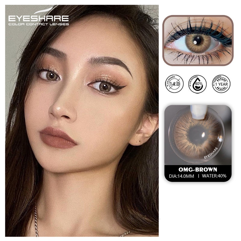 Eyeshare Omg Softlens Minus (-1~-6) 14.0mm Softlen