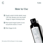 Cave Hair Shampoo & Hair Tonic - Penumbuh Pemanjang Pelebat Rambut Pria Mengurangi Rontok & Kebotakan