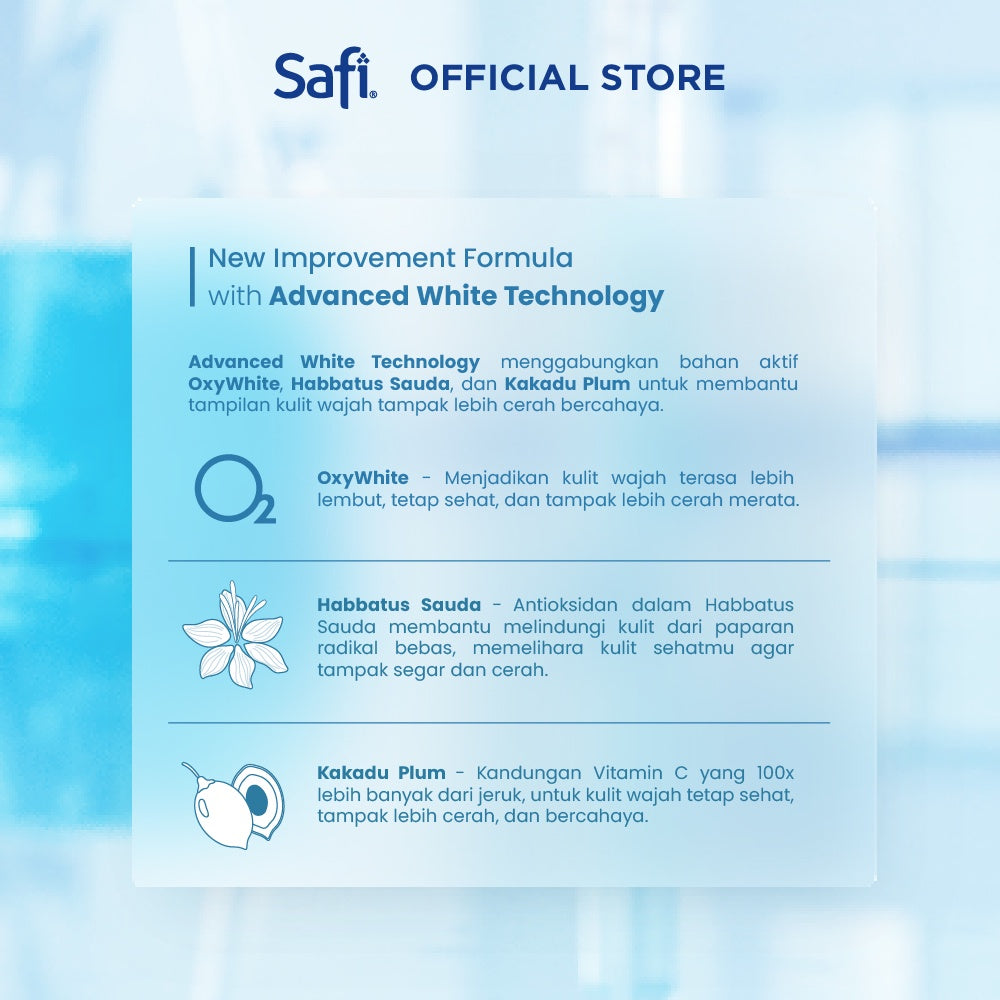 SAFI - Ultimate Bright - Purifying Cleanser 50gr - Foam Cleanser