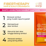 PAKET ISI 2 - Makarizo Hair Energy Fibertherapy Hair & Scalp Creambath Ginseng 30 mL