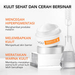 YOU Symwhite 377 Radiance Up Skin Barrier Moisturizer and Brightening Cream with Ceramide + Niacinamide Atasi Bekas Jerawat and Dark Spot