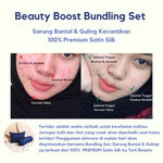 LIMITED EDITION! Sarung Bantal dan Guling PREMIUM Satin Silk Sparkling Night
