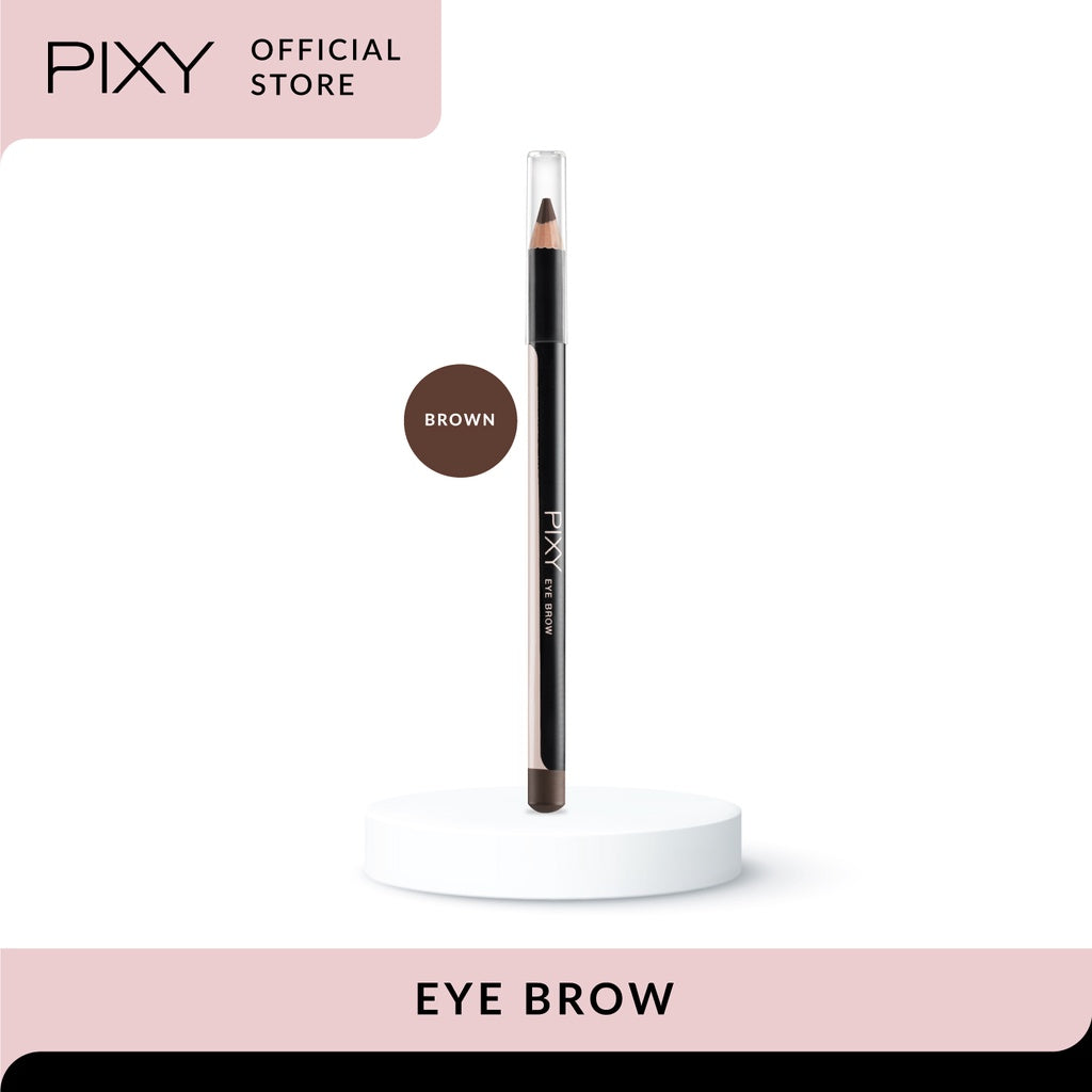 PIXY Perfect Fit Two Way Cake 04 Ivory + Eye Brow Brown