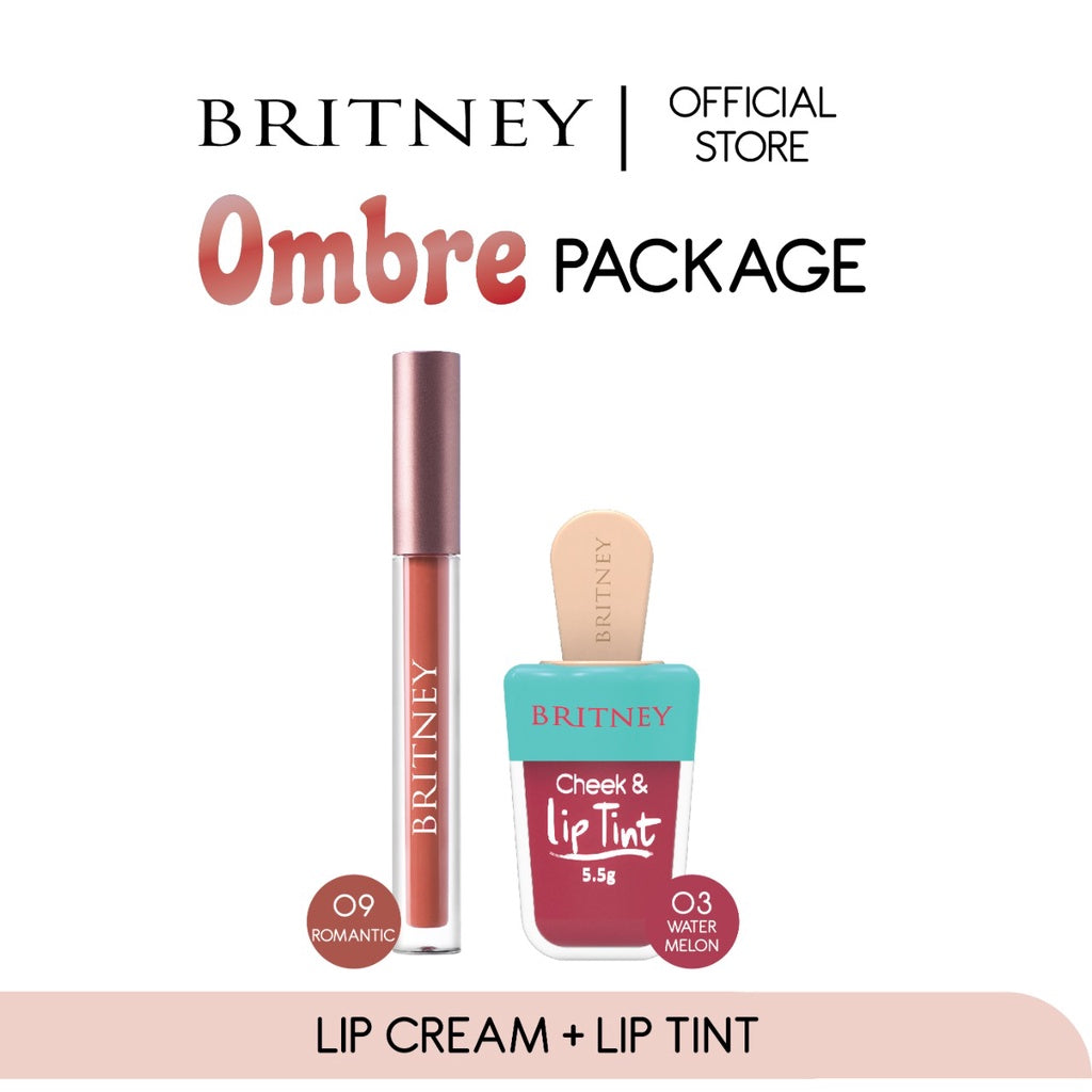 Bundling Britney Lipcream dan Lip tint