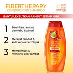 PAKET ISI 2 - Makarizo Hair Energy Fibertherapy Conditioning Shampoo Olive 170 mL