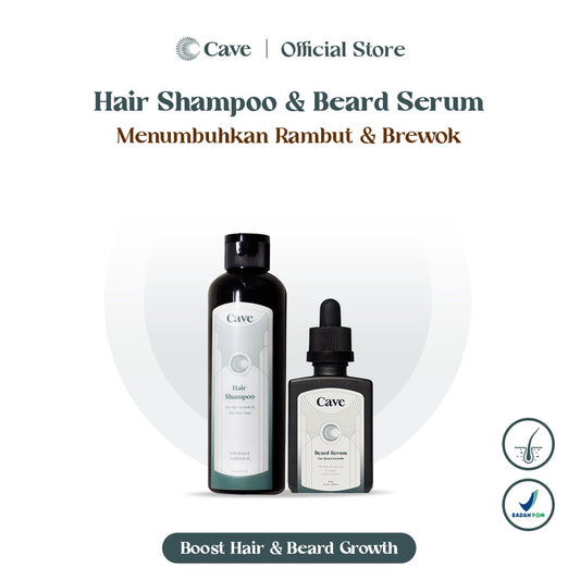 CAVE Hair Shampoo 200 ml + Beard Serum 30 ml