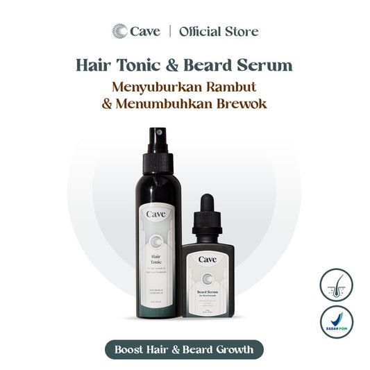 CAVE Hair Tonic 150 ml + Beard Serum 30 ml