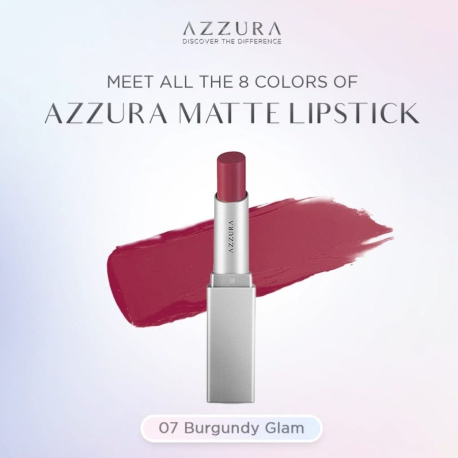 Azzura Lipstick Matte 3g - 8 Warna Menarik