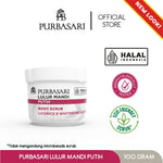 Purbasari Lulur Mandi Putih 100 gram / Body Scrub - Mencerahkan - Melembabkan - menyamarkan flek hitam