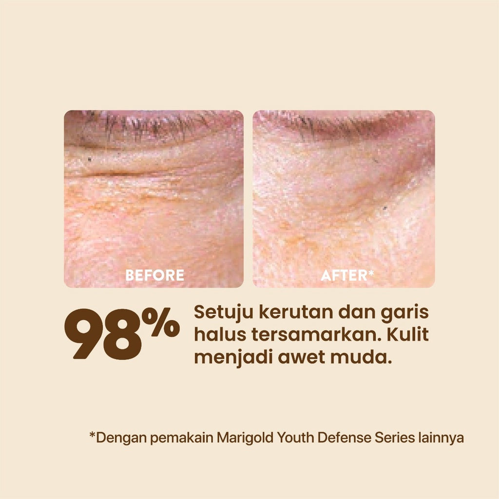 NPURE Sheet Mask Marigold / Youth Revolution / Masker Awet Muda Natural
