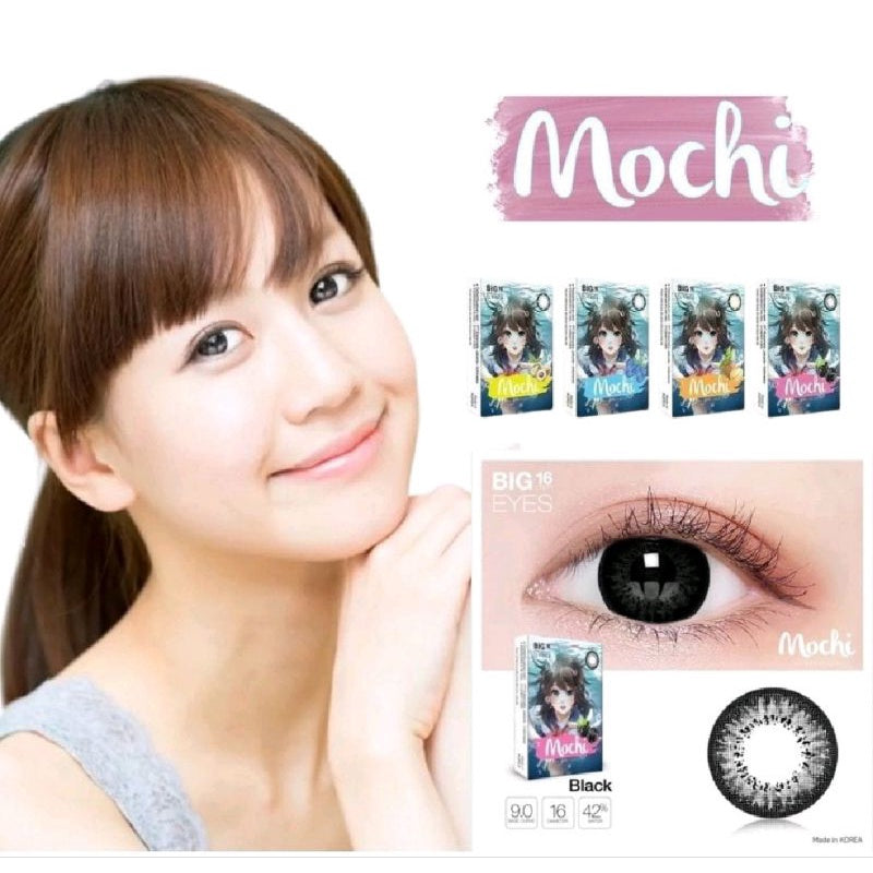 X2 Mochi Softlens Warna Ukuran Normal Sampai -3.00